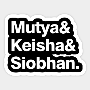 SUGABABES BAND Sticker